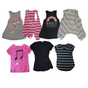Girl's size 7/8 shirts bundle